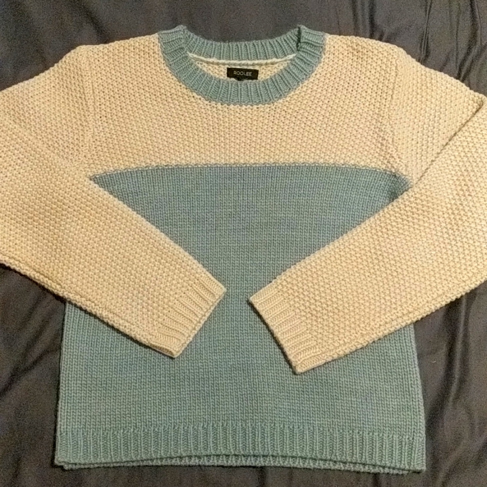 Nwts Roolee Knit Wool Sweater